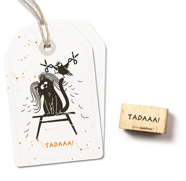 Cats on Appletrees, Stempel, Tadaaa!