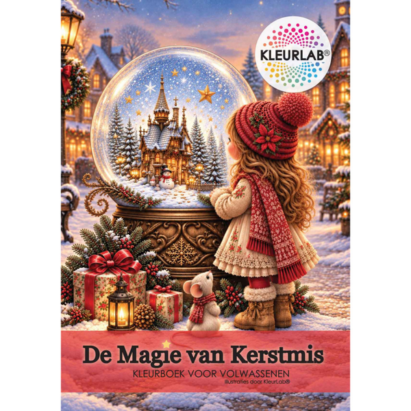 Kleurlab, Kleurboek voor Volwassenen, De Magie van Kerstmis