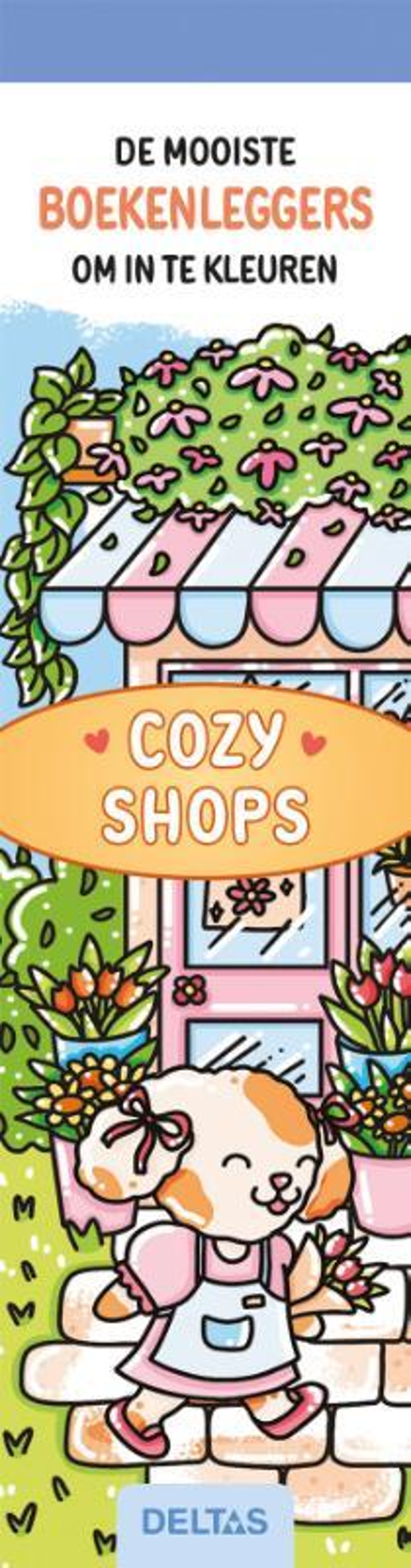 De mooiste boekenleggers om in te kleuren, Cozy Shops