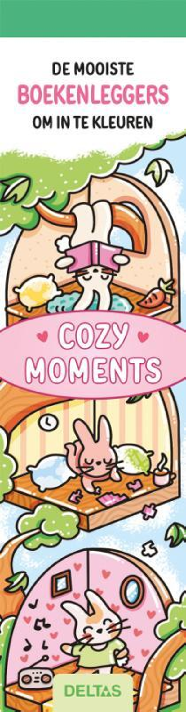 De mooiste boekenleggers om in te kleuren, Cozy Moments