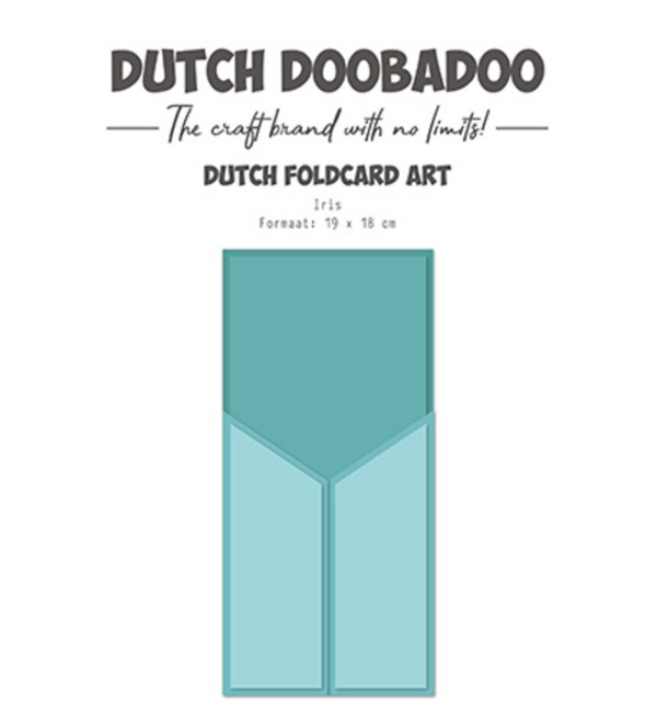 Dutch Doobadoo, Fold Card Art, Iris - 470.784.355