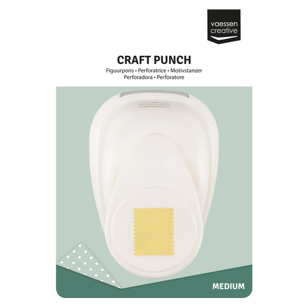 Vaessen Creative, Figuurpons, Postzegel Rechthoek Medium - 21435-549