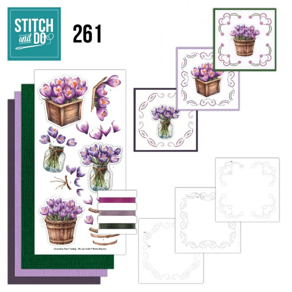 Stitch and Do 261 , Berrie's Beauties, First Blossoms - STDO261
