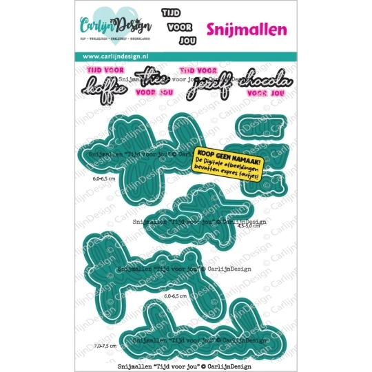 Carlijn Design, Snijmal, Tijd voor jou - CDSN-0369