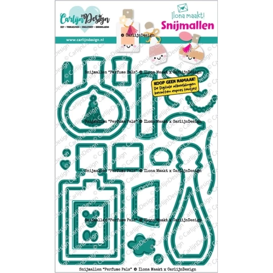Carlijn Design, Snijmal, Perfume Pals - CDSN-0365