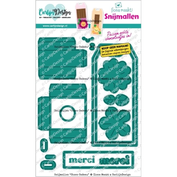 Carlijn Design, Snijmal, Choco Cadeau - CDSN-0363