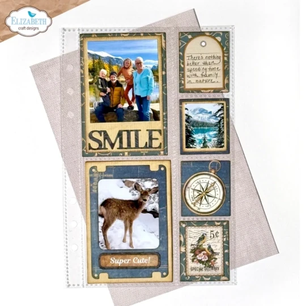 Elizabeth Craft Design, Memory Binder, Pocket Pages 1 - PP04