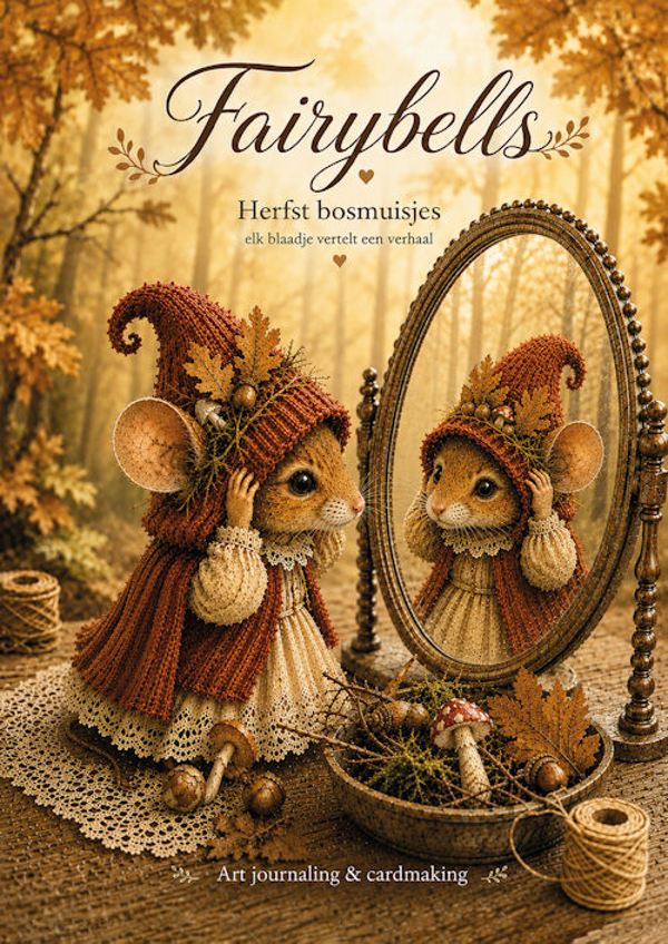 PRE-ORDER - Fairybells, Collageboek, Herfst Bosmuisjes - 99085/002