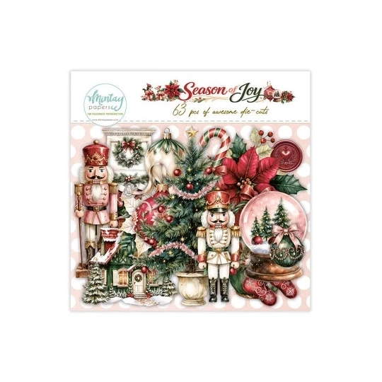 Mintay, Paper Die Cuts, Season of Joy, 63 pcs - MT-SOJ-LSC