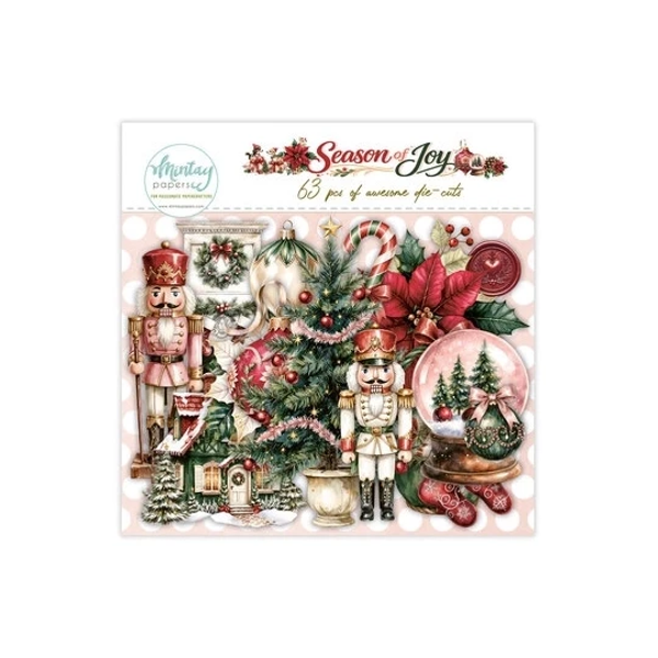 Mintay, Paper Die Cuts, Season of Joy, 63 pcs - MT-SOJ-LSC