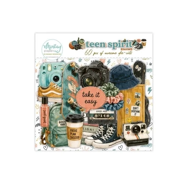 Mintay, Paper Die Cuts, Teen Spirit, 60 pcs - MT-TSP-LSC