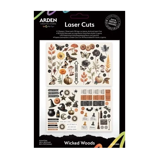 Arden Creative Studio, Katie Pertiet, Wicked Woods, Laser Cuts - ACSLC0011