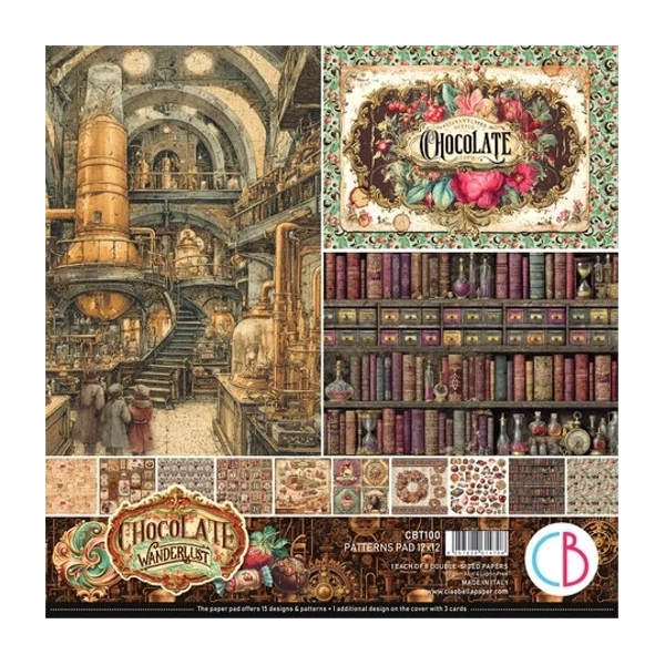 Ciao Bella, Paperpad, The Chocolate Factory, 12x12 inch - CBT100