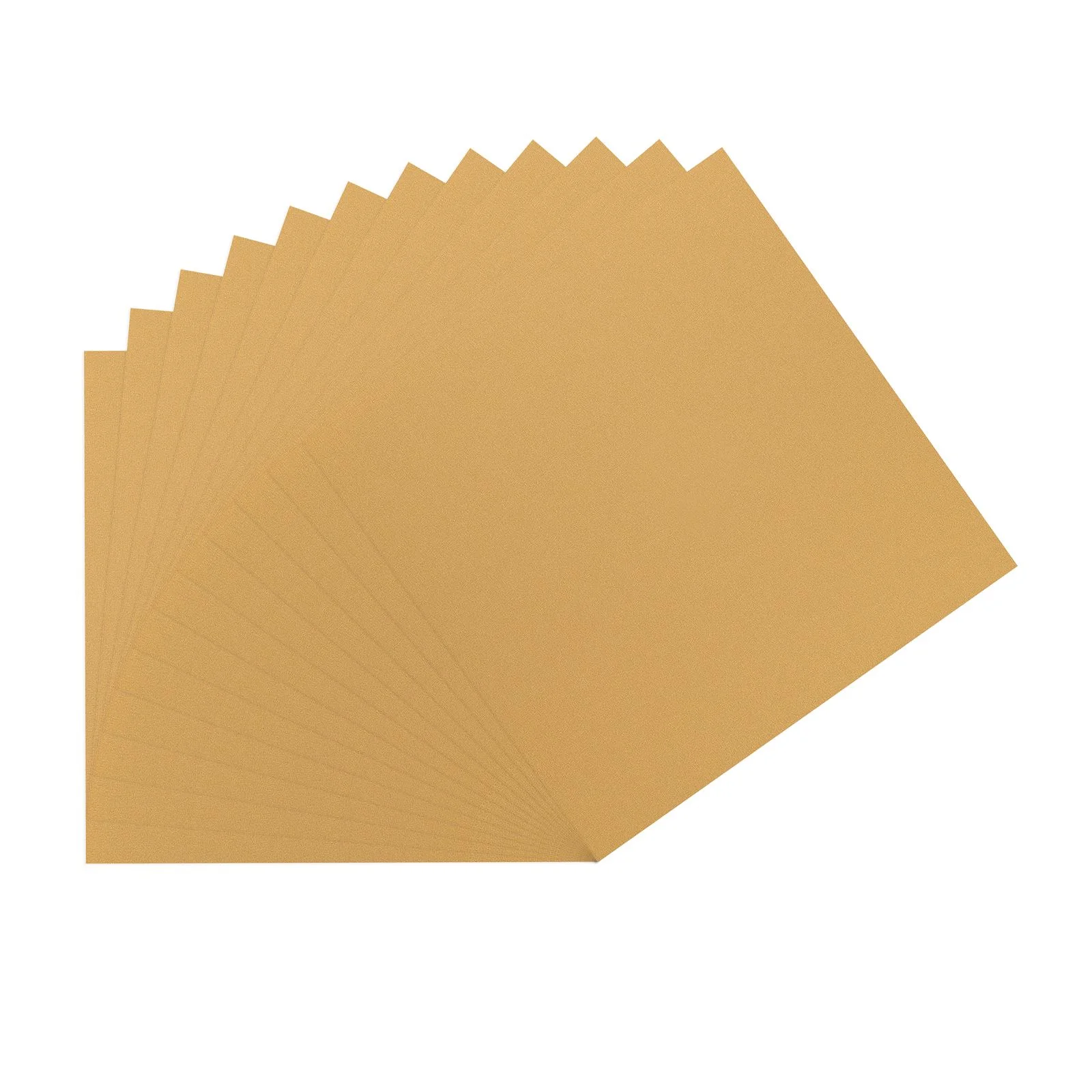 Vaessen Creative, Cardstock Smooth, Goud, 30,5 x 30,5 cm, 12 vel - 2932-004