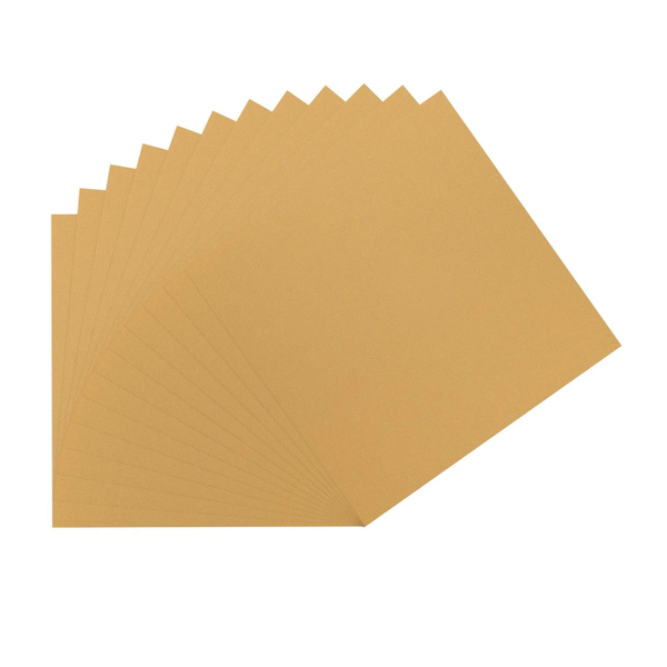 Vaessen Creative, Cardstock Smooth, Goud, 30,5 x 30,5 cm, 12 vel - 2932-004
