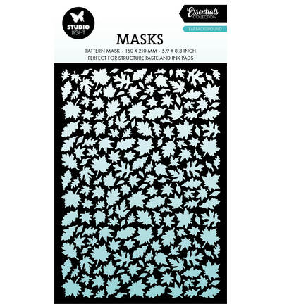 Studiolight, Mask Stencil, Background, Leaves Pattern - SL-ES-MASK406
