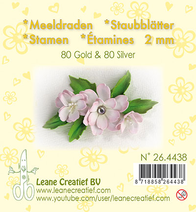 Leane Creatief, Meeldraden, Goud & Zilver - 26.4438