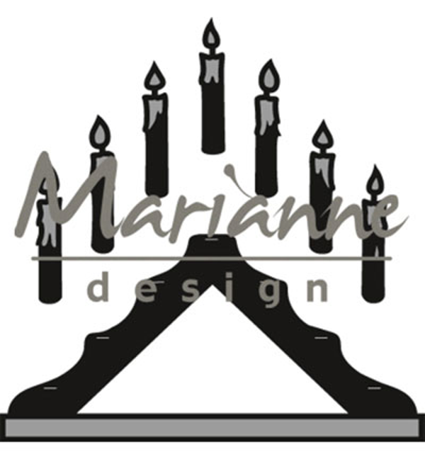 PRE-ORDER - Marianne Design, Craftable, Candle Bridge - CR1427