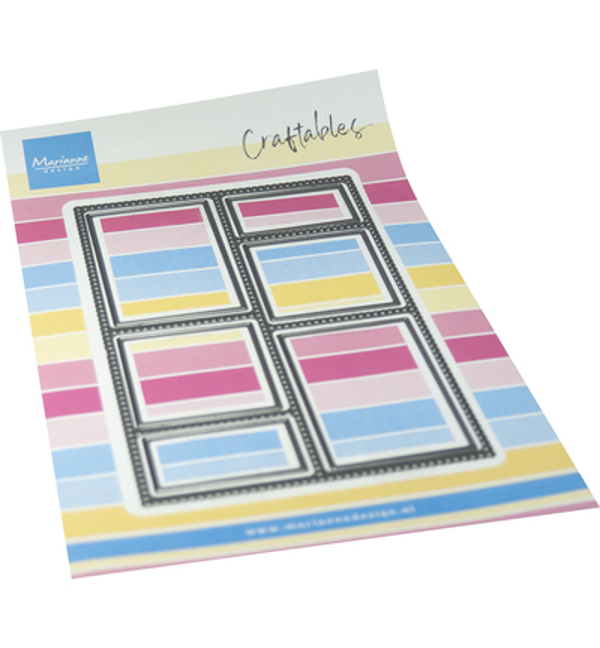 PRE-ORDER - Marianne Design, Craftable, Stamp Layout- A6 - CR1739