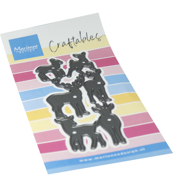 PRE-ORDER - Marianne Design, Craftable, Punch Die XL, Deer - CR1740