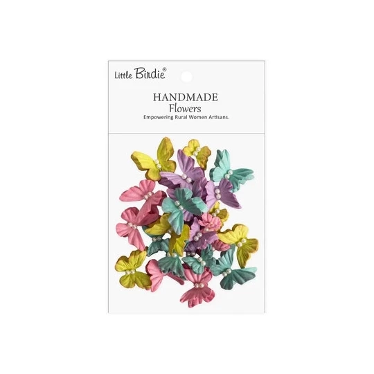 Little Birdie, Handmade Flowers, Dreamy Flutter, Forest Blossom - CR110461