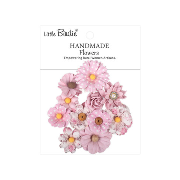 Little Birdie, Handmade Flowers, Mira, Pink Symphony - CR110159