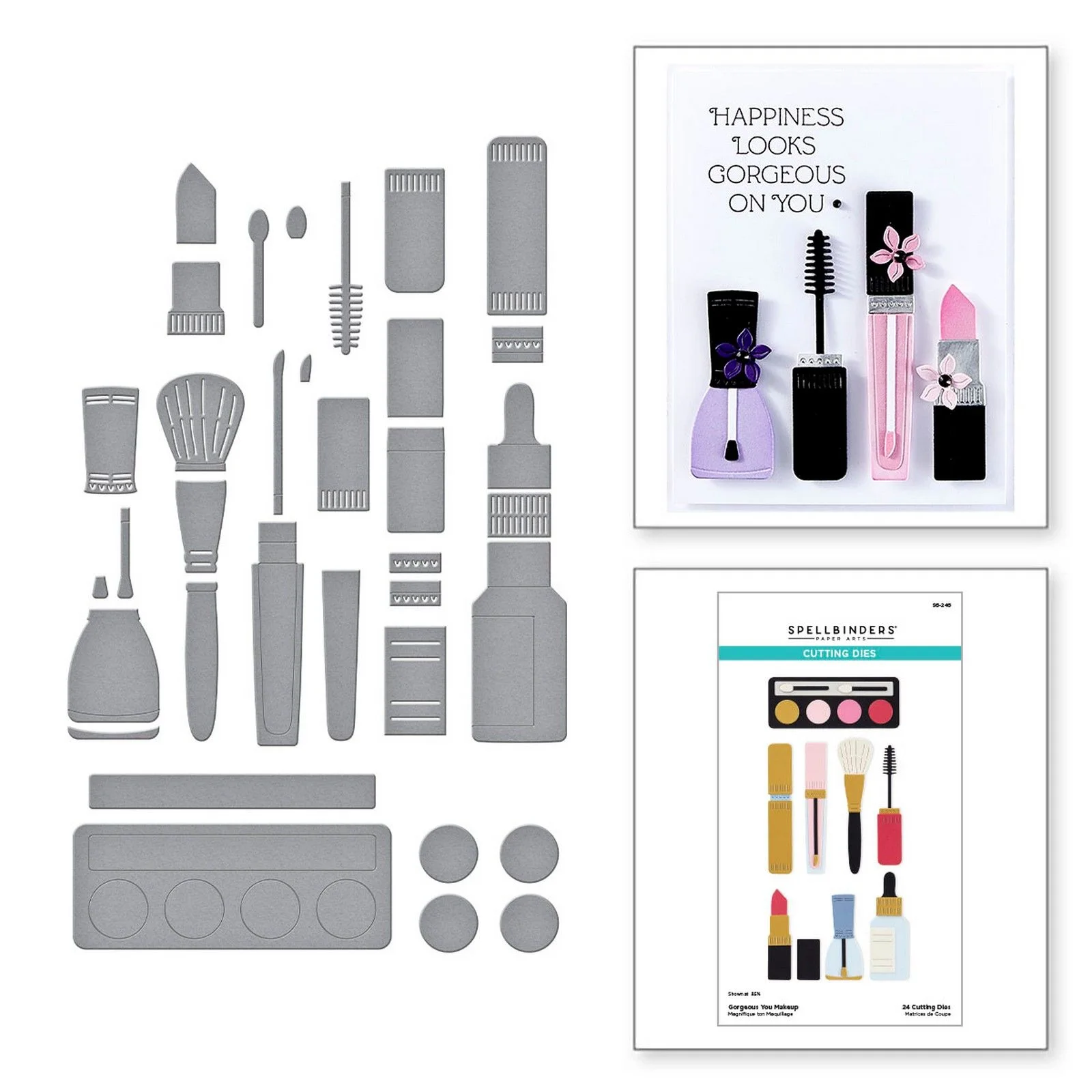 Spellbinders, Gorgeous You, Makeup - S6-246