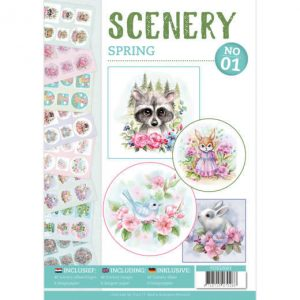Push Out Book, Scenery 01 - POS10001