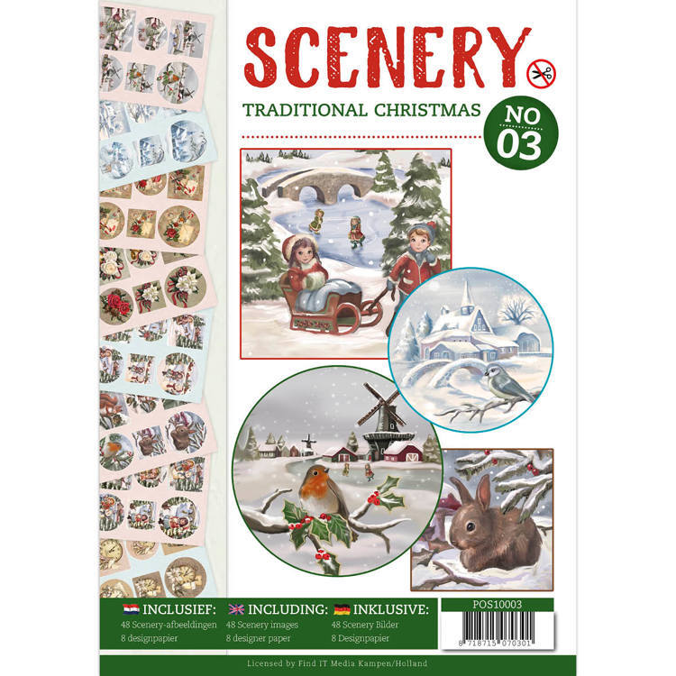 Push Out Book, Scenery 03 - POS10003
