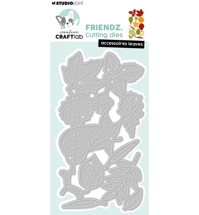 CraftLab, Snijmal, Friendz, Accessoires Leaves - CCL-FR-CD1130