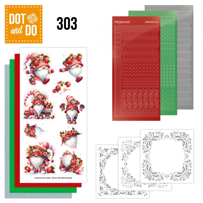 Dot and Do 303, Berrie's Beauties, Happy Gnomes - DODO303