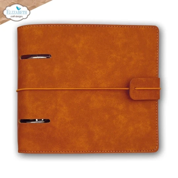 Elizabeth Craft Design, Memory Binder Square Page, Rusty Brown - MB005