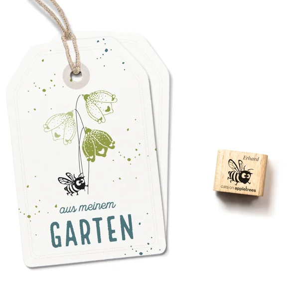 Cats on Appletrees, Ministempel, Bij, Erhard - 27503