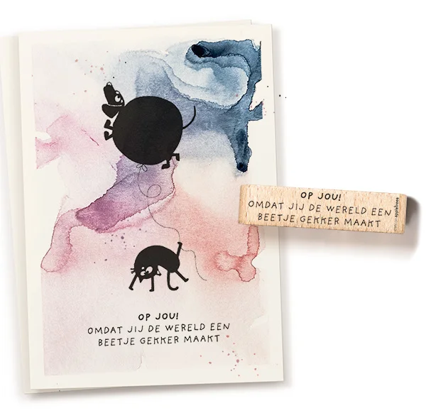 Cats on Appletrees, Stempel, Op jou! Omdat jij de wereld een beetje... - 20157