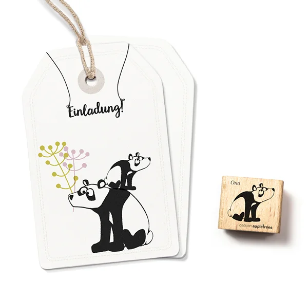 Cats on Appletrees, Stempel, Panda Ono - 2345