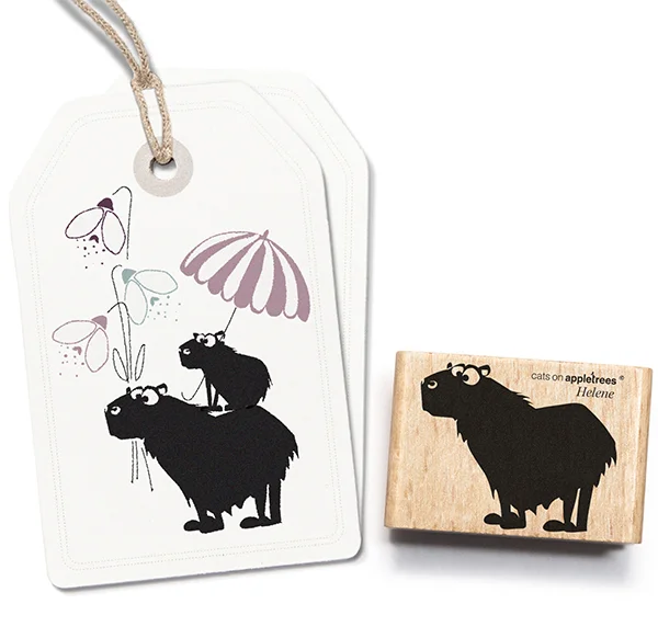 Cats on Appletrees, Stempel, Capibara, Helene - 27214