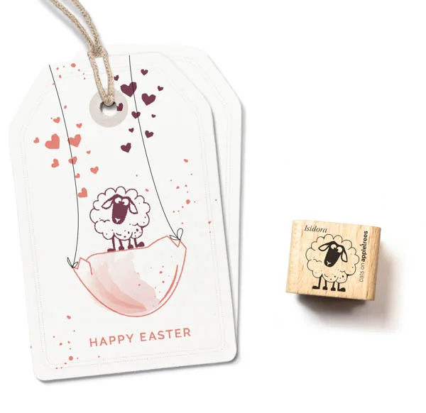 Cats on Appletrees, Stempel, Schaap, Isidora - 28004