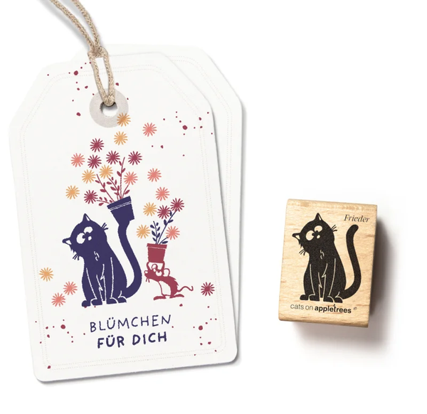Cats on Appletrees, Stempel, Kat, Frieder - 28365