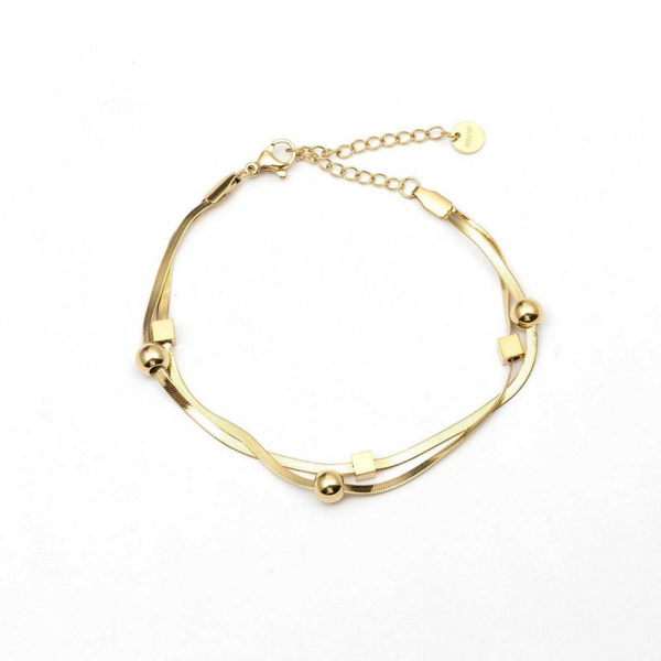 Armband, Dubbel Chain