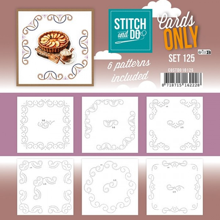 Stitch and Do, Cards Only, 4K, Set 125 - COSTDO10125