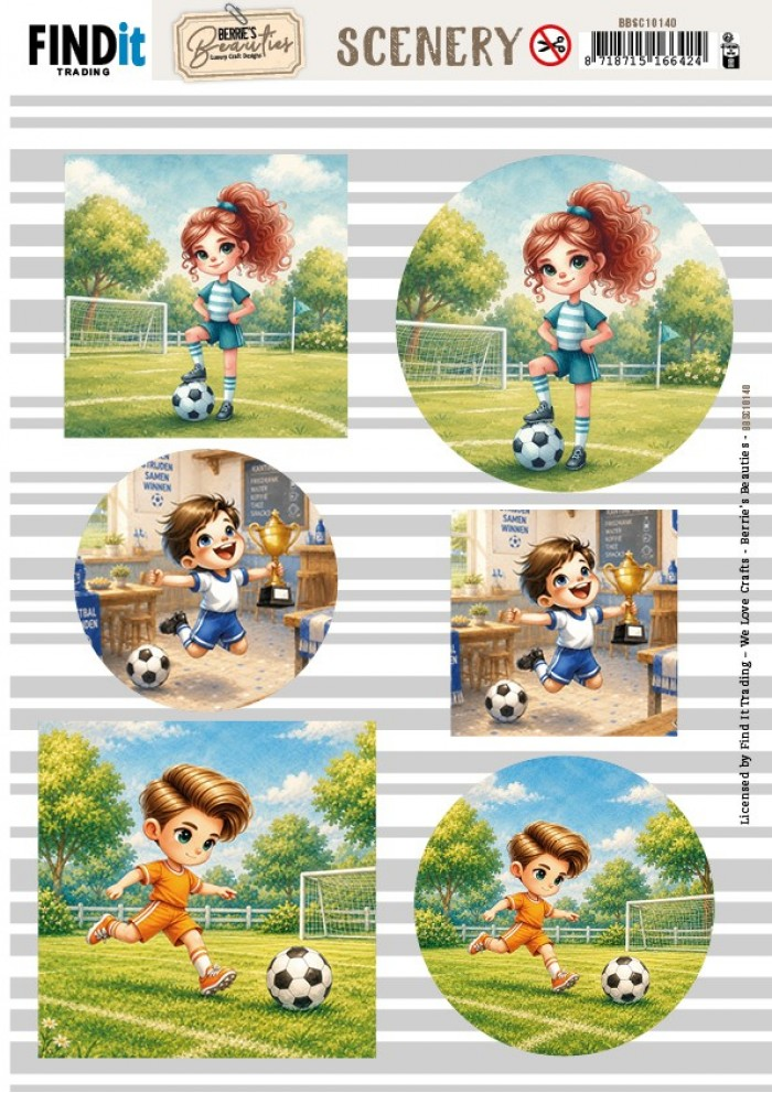 Berrie's Beauties, Push Out, Scenery, Football Champions - BBSC10140