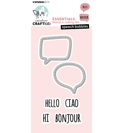 CraftLab, Stamp + Die, Essentials, Speech Bubbles  - CCL-ES-SCD89