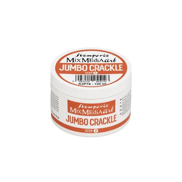 Stamperia, Jumbo Crackle, Transparant, Step 2 - K3P78