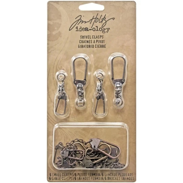 Tim Holtz, Idea-ology, Swivel Clasp- TH92677