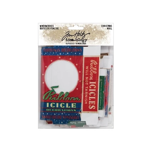 Tim Holtz, Christmas, Window Boxes - TH94506