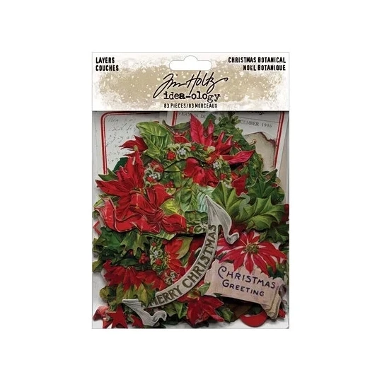 Tim Holtz, Christmas, Layers Botanical - TH94495