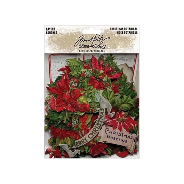 Tim Holtz, Christmas, Layers Botanical - TH94495