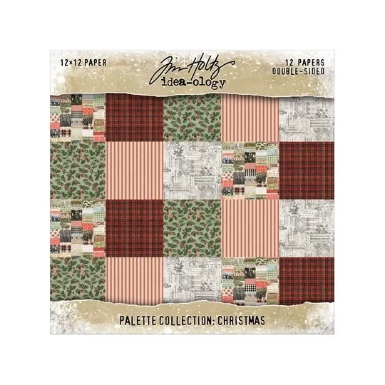 Tim Holtz, Palette Collection, Christmas, 12x12 inch - TH94468