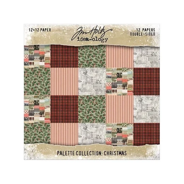 Tim Holtz, Palette Collection, Christmas, 12x12 inch - TH94468