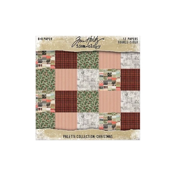 Tim Holtz, Palette Collection, Christmas, 8x8 inch - TH94482